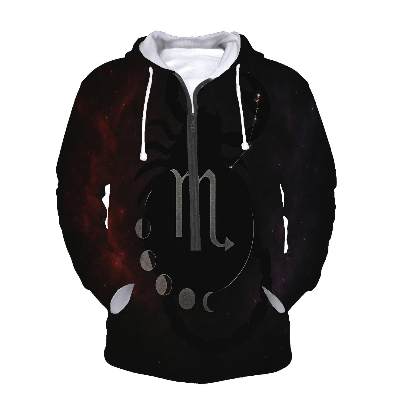 Scorpio Lunar Sting Sigil heavyweight hoodies