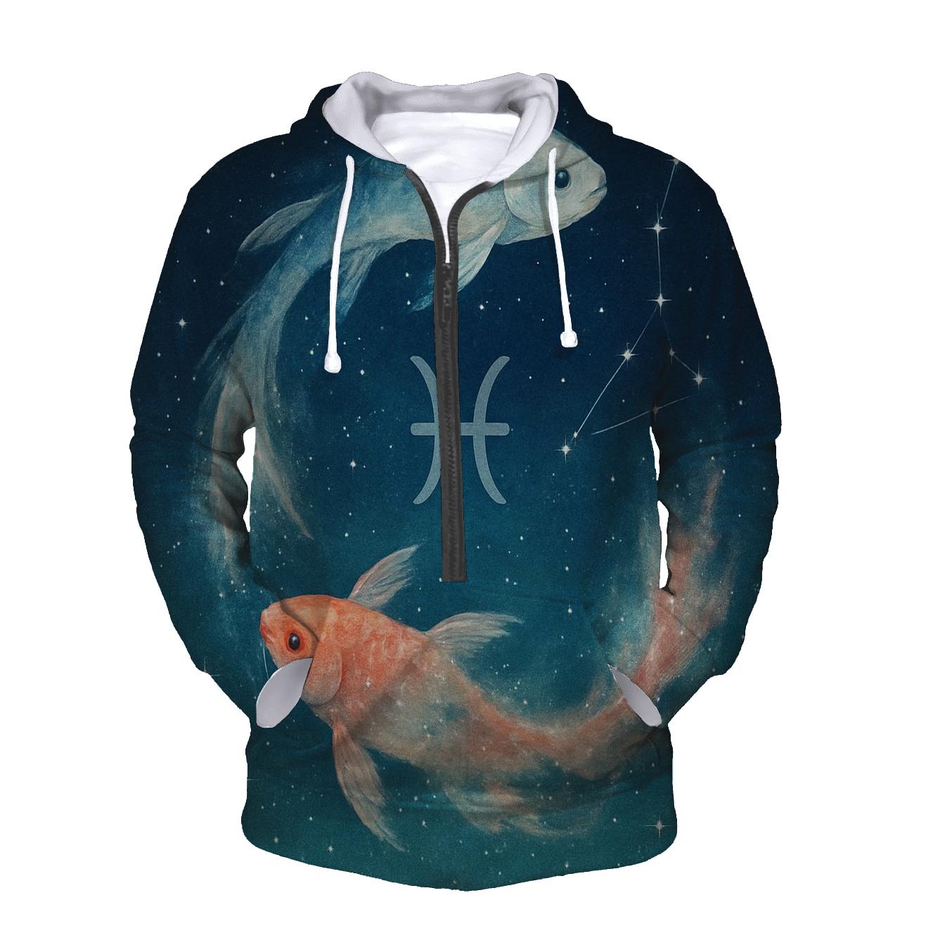 Pisces Dream Current Constellation custom hoodies