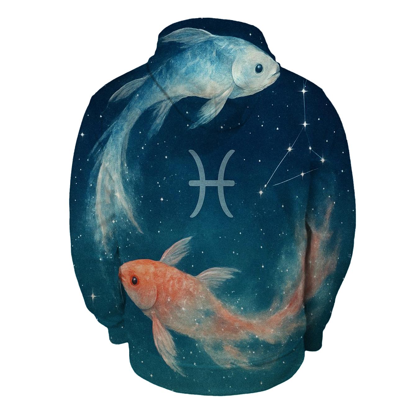 Pisces Dream Current Constellation custom hoodies