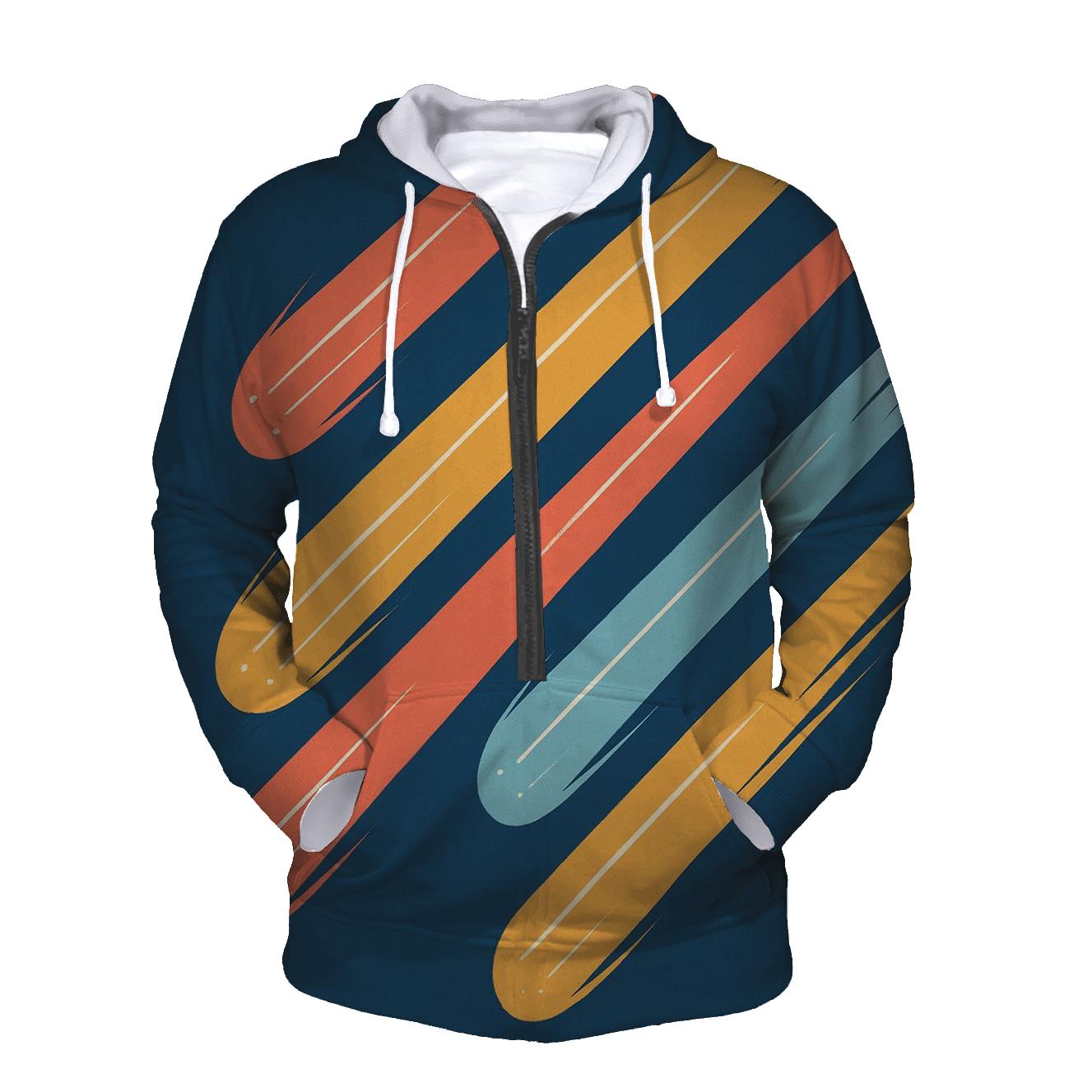 Comet Fan Transit printed hoodies