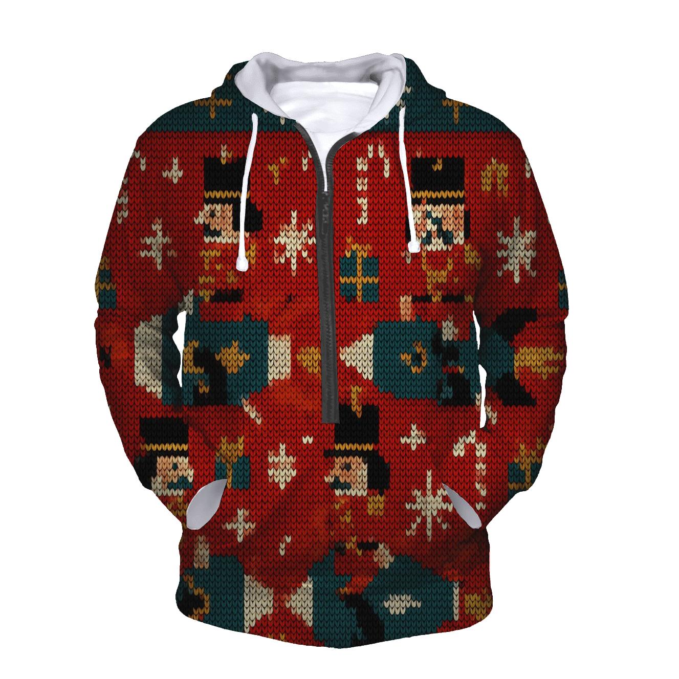 Nutcracker Rocket Parade Band Design zip-up hoodies