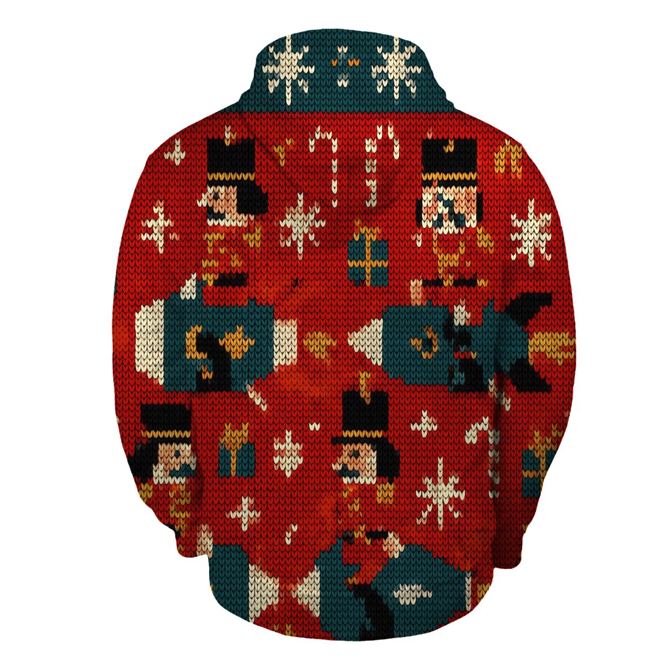 Nutcracker Rocket Parade Band Design zip-up hoodies