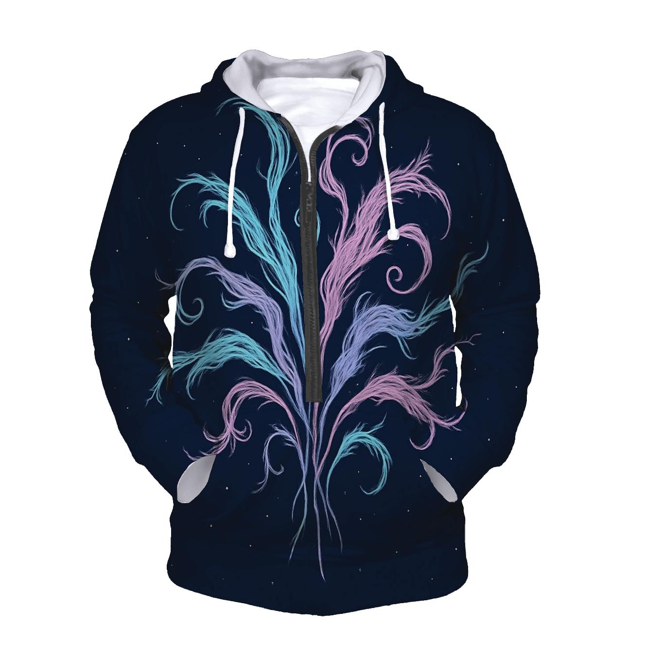 Nebula Filament Bouquet hoodies fashion