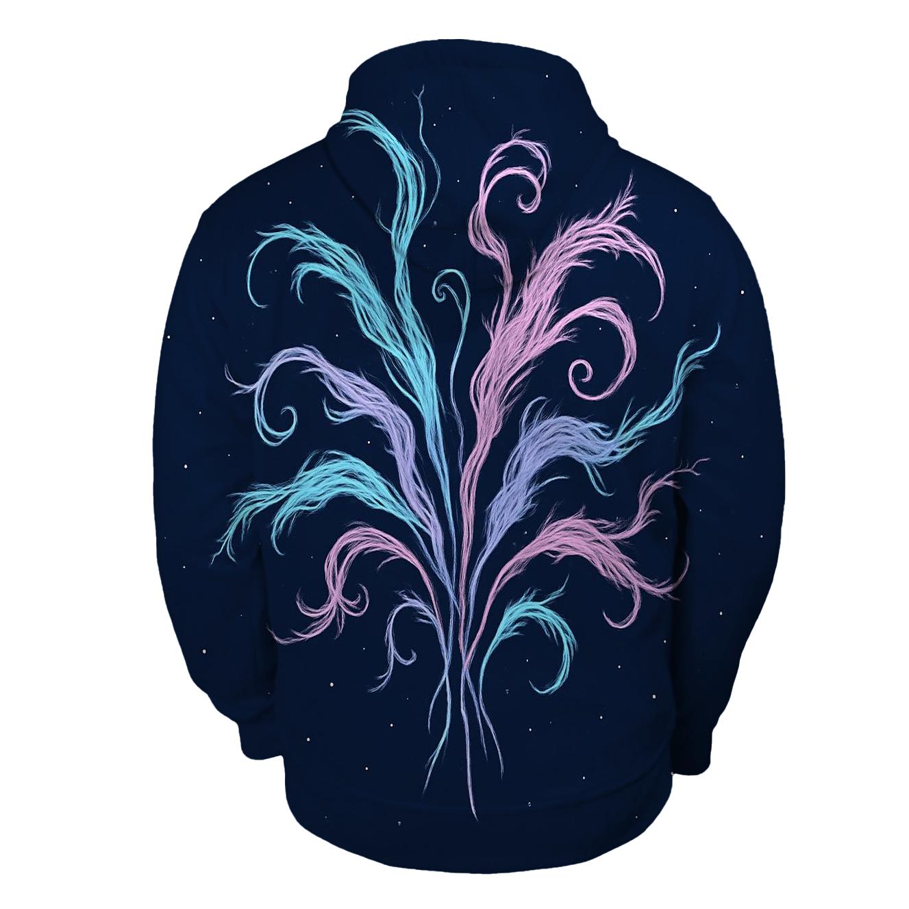 Nebula Filament Bouquet hoodies fashion