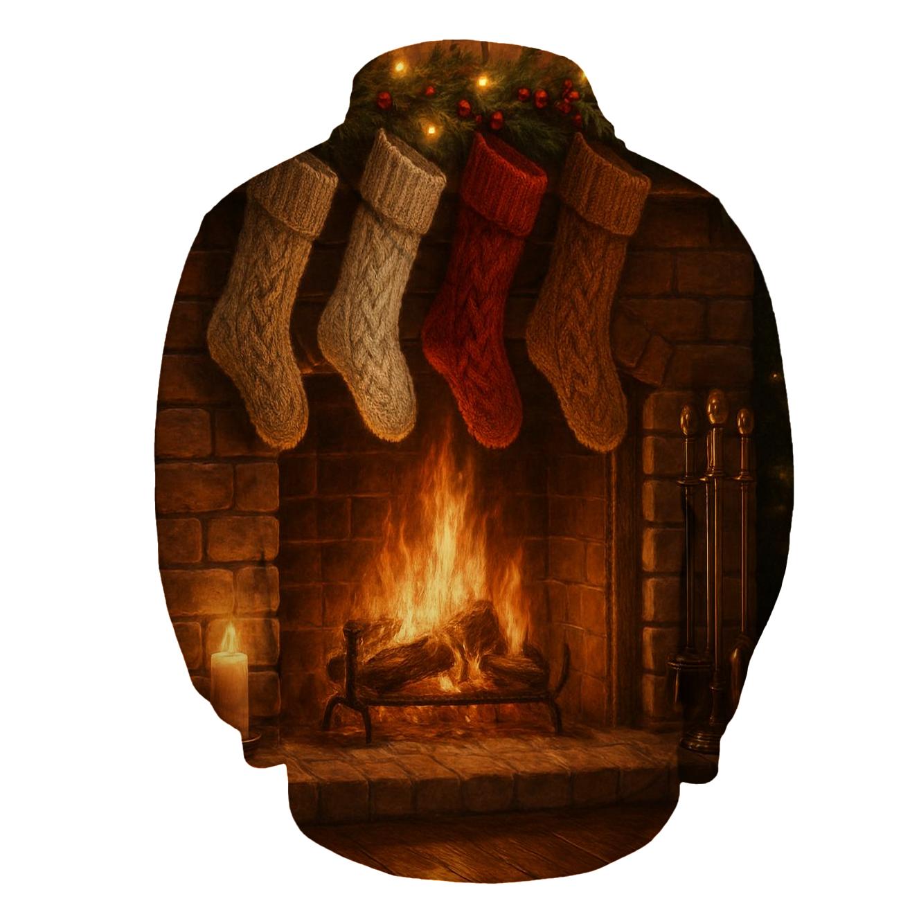 Stockings By The Brick Hearth lightweight hoodies