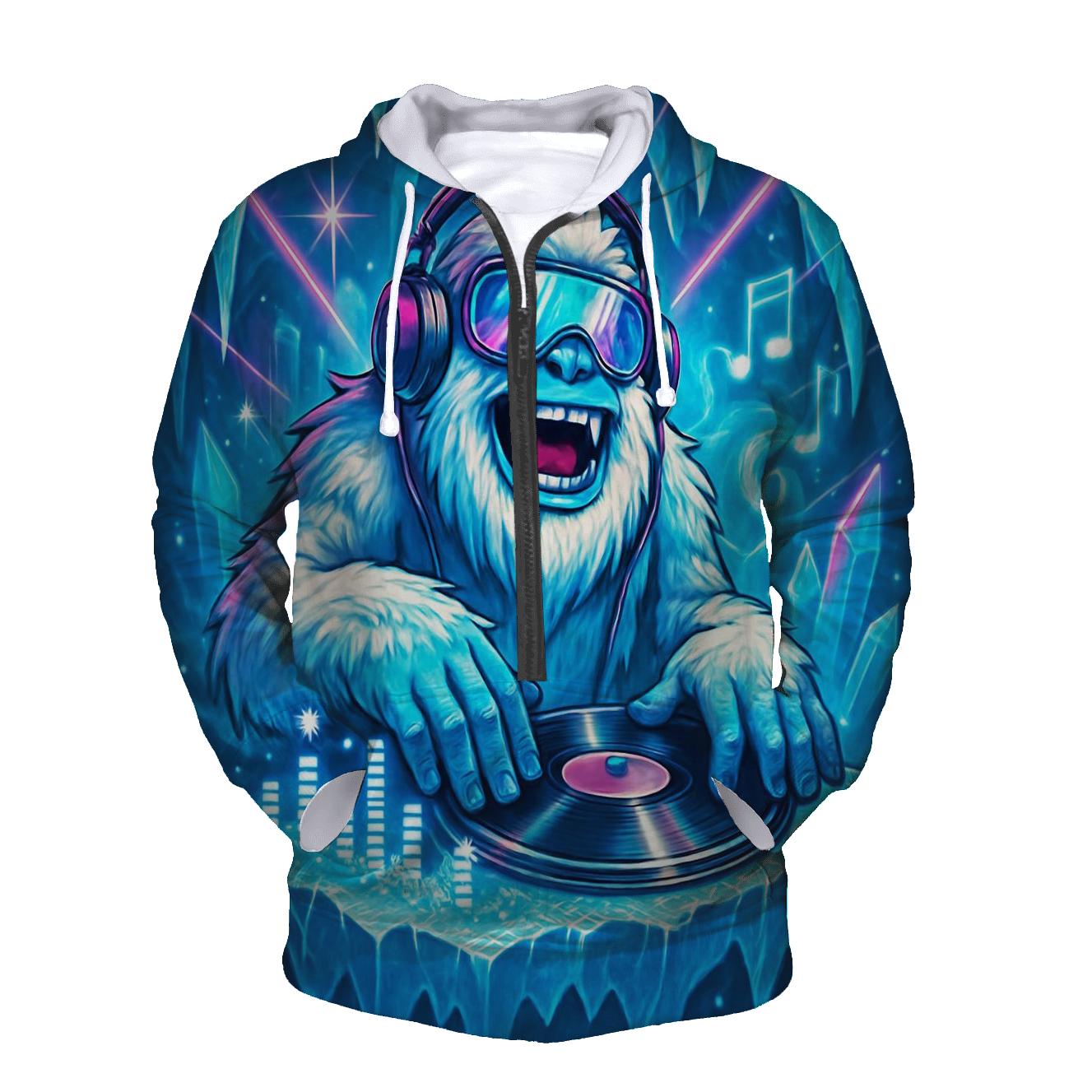 Glacier Disco Yeti pullover hoodies