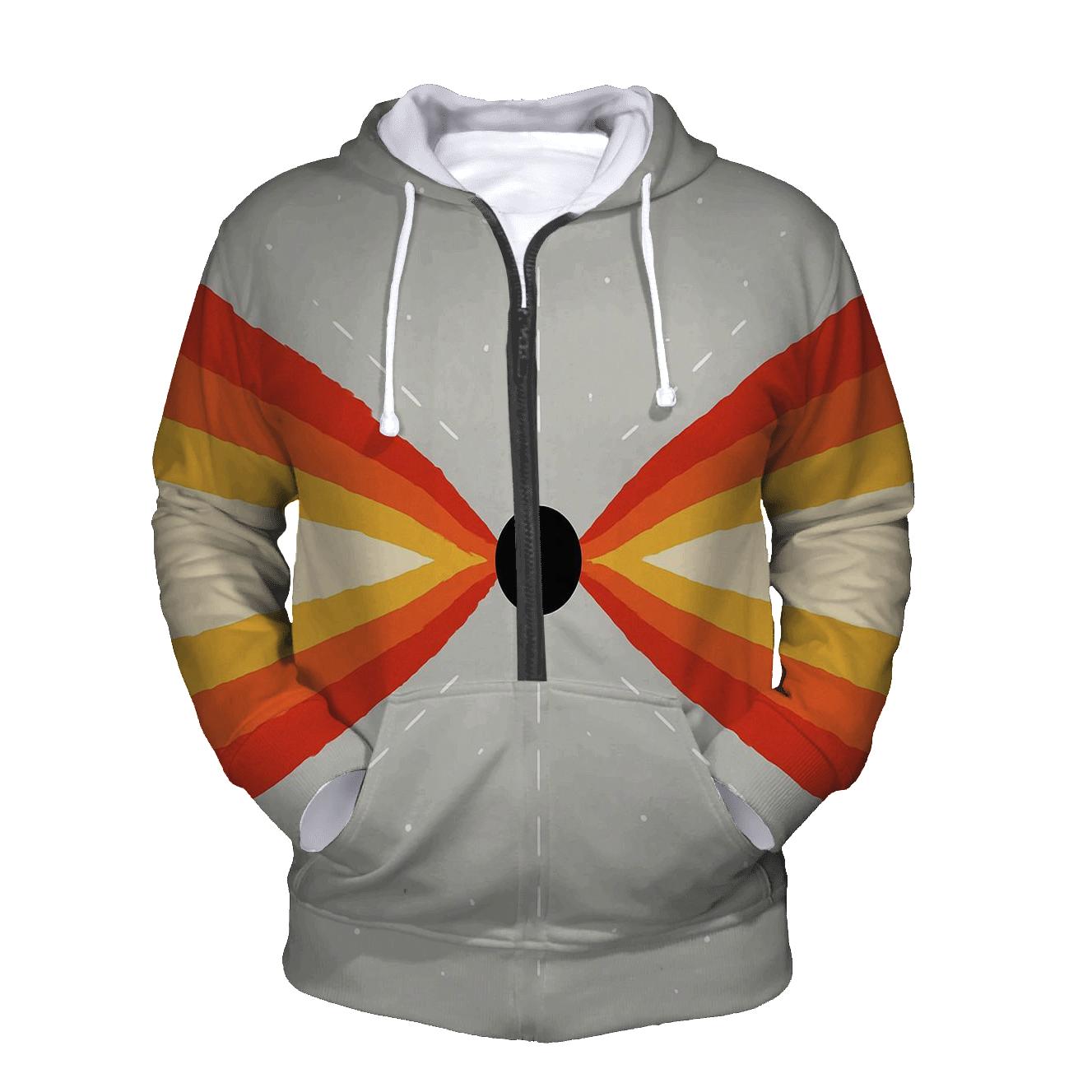 Jet Outflow Chevron hoodies fashion