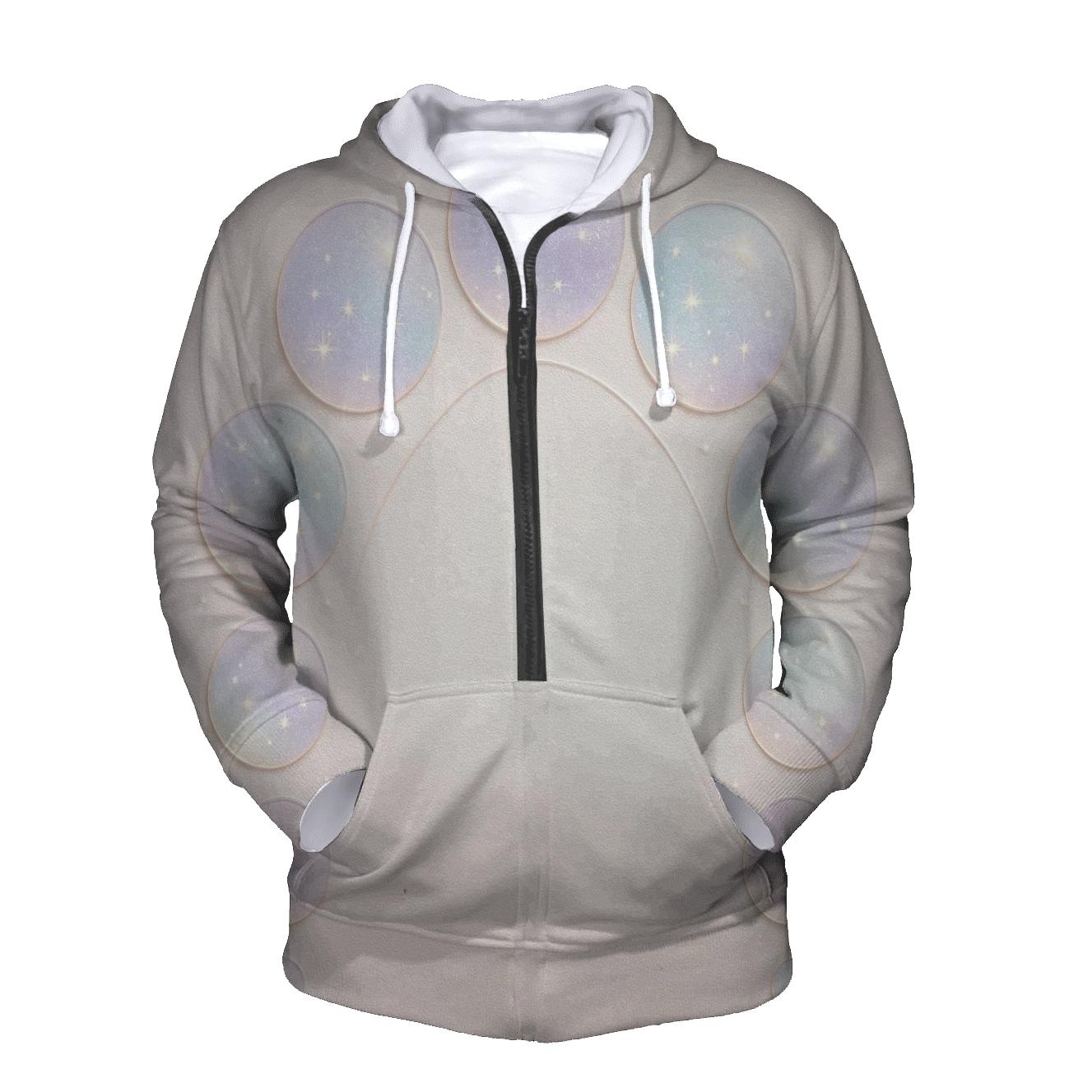 Pastel Shimmer Bubble Vault lightweight hoodies