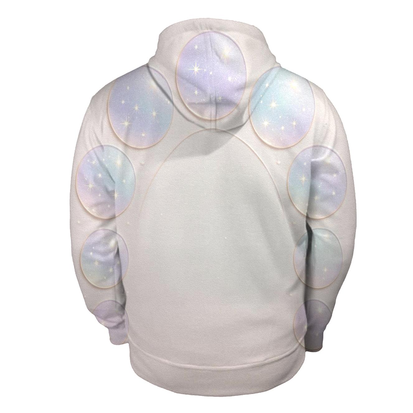 Pastel Shimmer Bubble Vault lightweight hoodies
