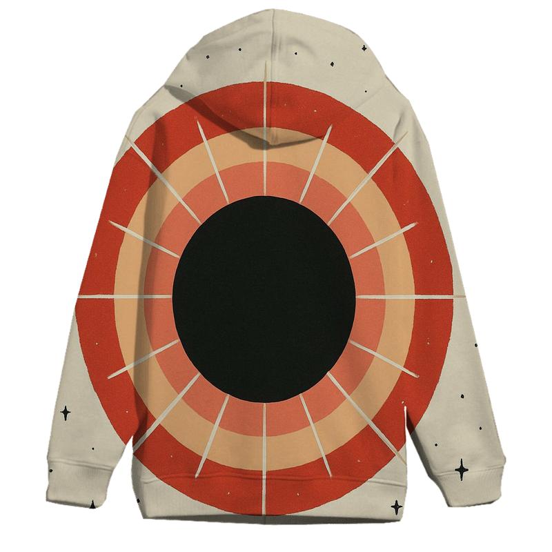 Eclipse Corona Lattice premium hoodies