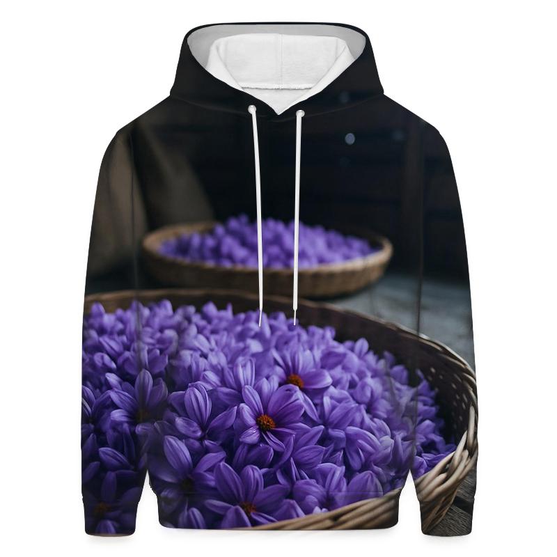 Saffron Crocus Harvest Trays At Dawn hoodies fashion