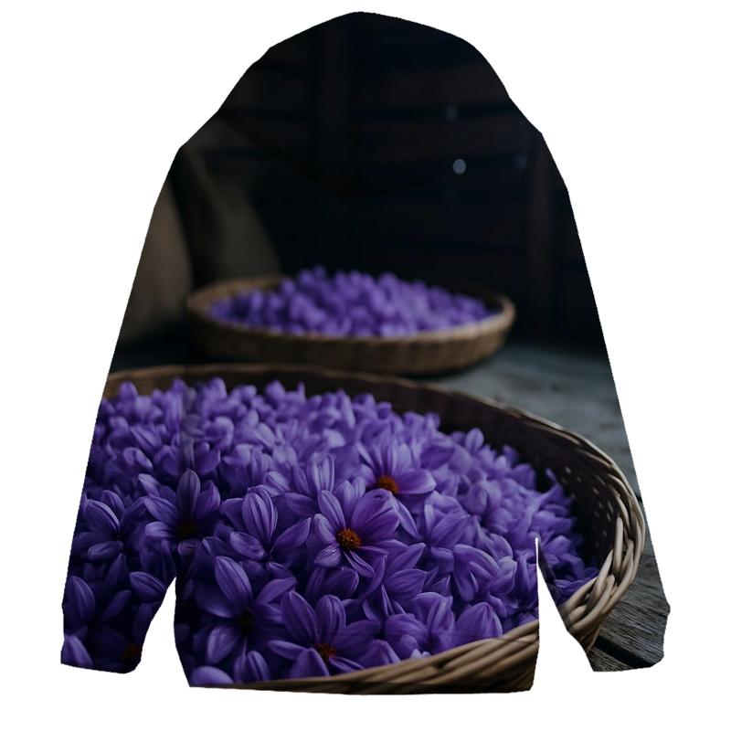 Saffron Crocus Harvest Trays At Dawn hoodies fashion
