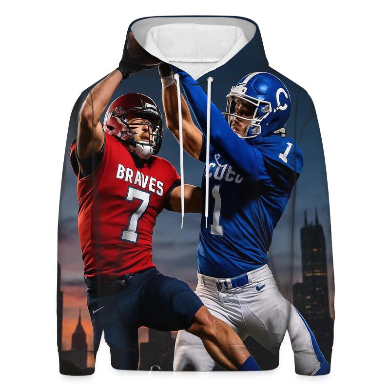 Skyline Scrimmage Braves Versus Cubs hoodie styles