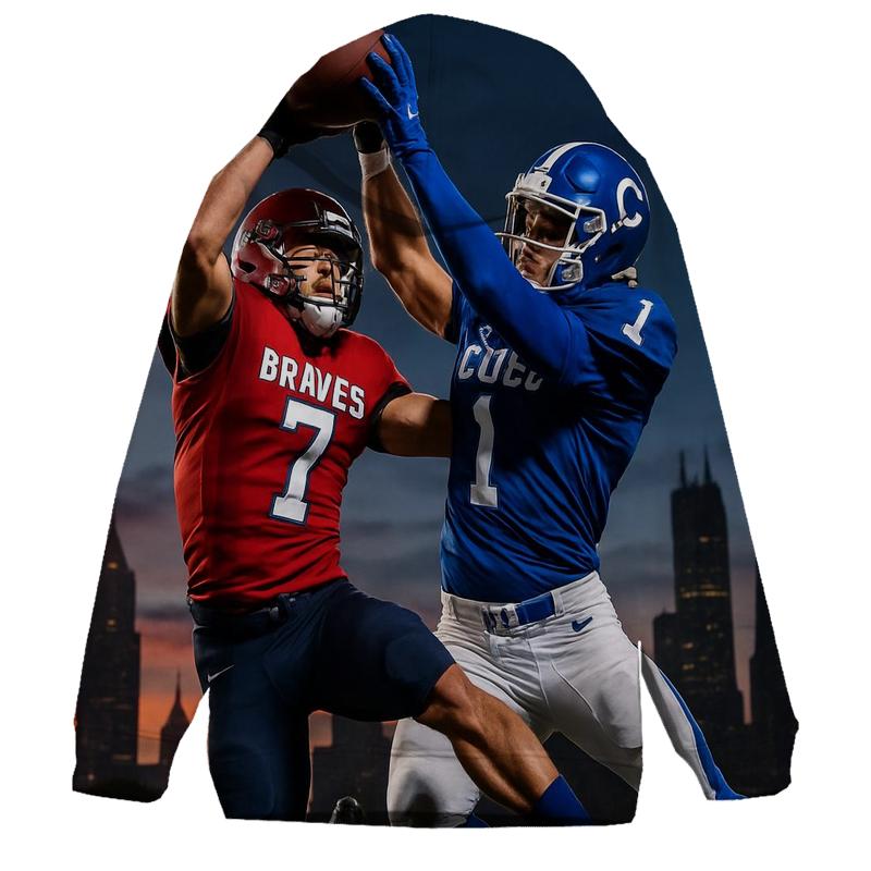 Skyline Scrimmage Braves Versus Cubs hoodie styles