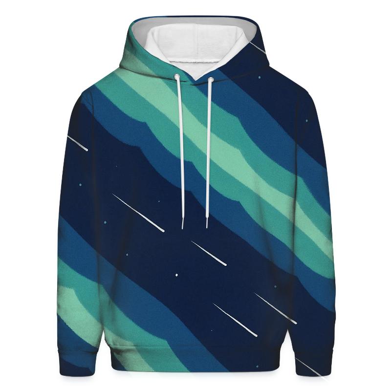 Aurora Ribbon Shear premium hoodies