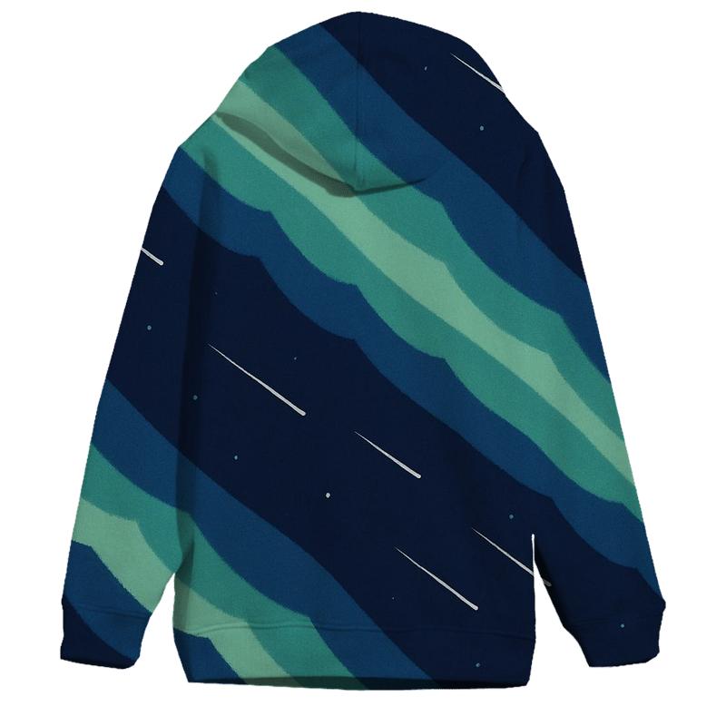 Aurora Ribbon Shear premium hoodies