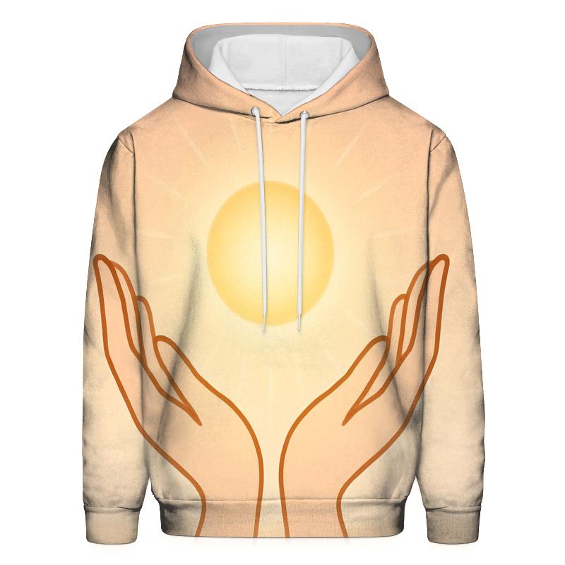 Open Hands Holding Dawn hoodie styles