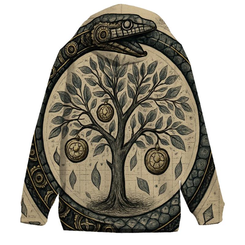 Ouroboros Orchard Of Clockwork Fruit custom hoodies