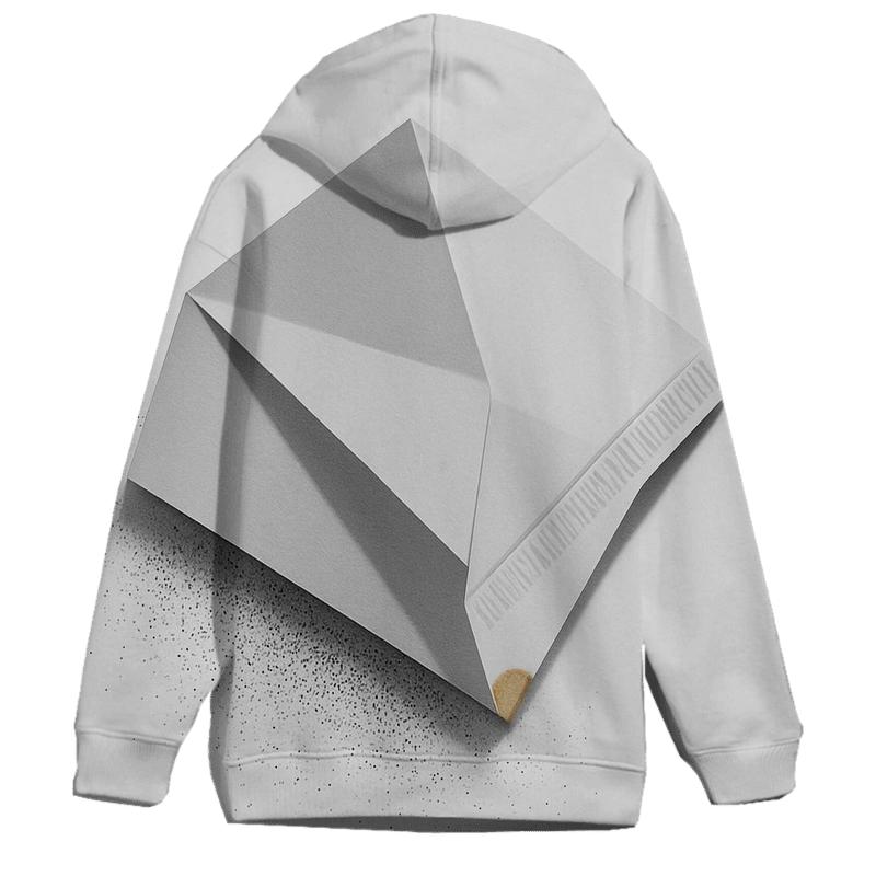 Filter Fold Geometry hoodie trends