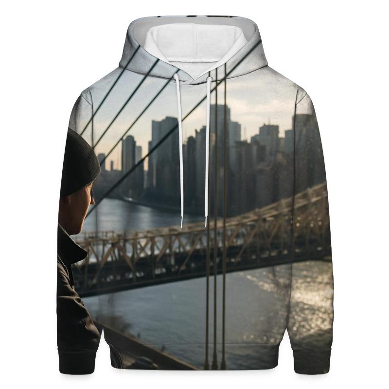 Roosevelt Island Tram Window Over Midtown hoodies fashion