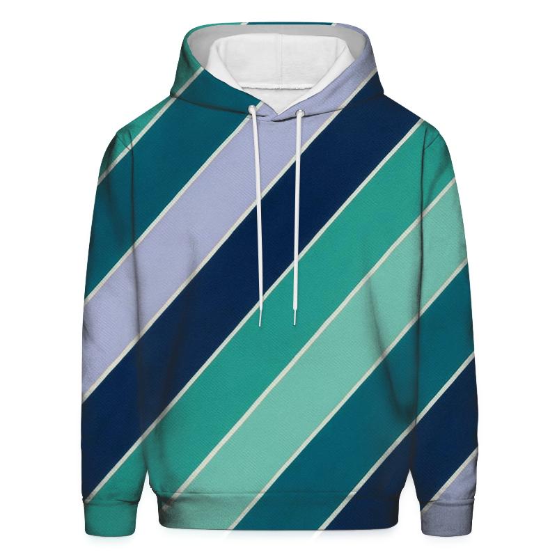 Aurora Arashi Diagonal Drift printed hoodies