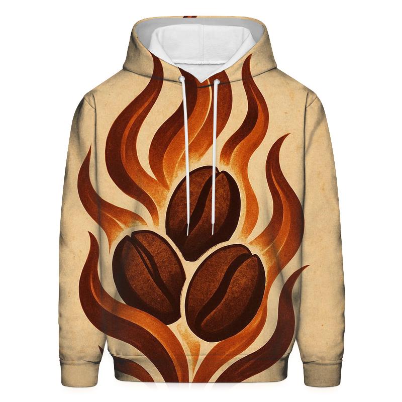 Roast Flame Ribbons graphic hoodies