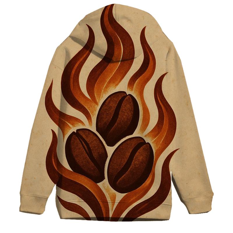 Roast Flame Ribbons graphic hoodies