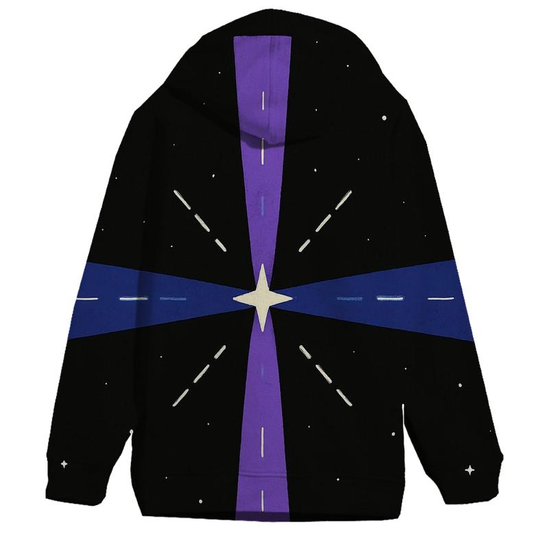 Pulsar Beam Crosshatch heavyweight hoodies