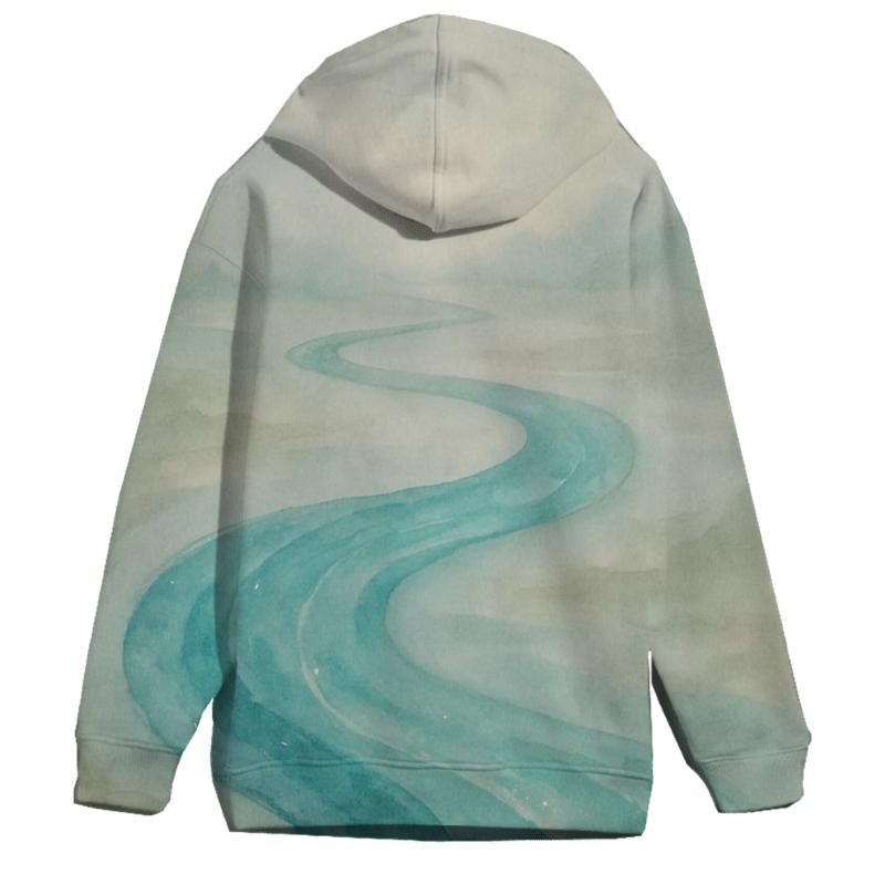 River Of Stillness graphic hoodies