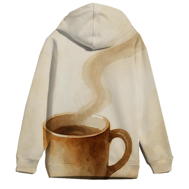 Aroma Wisp Path zip-up hoodies