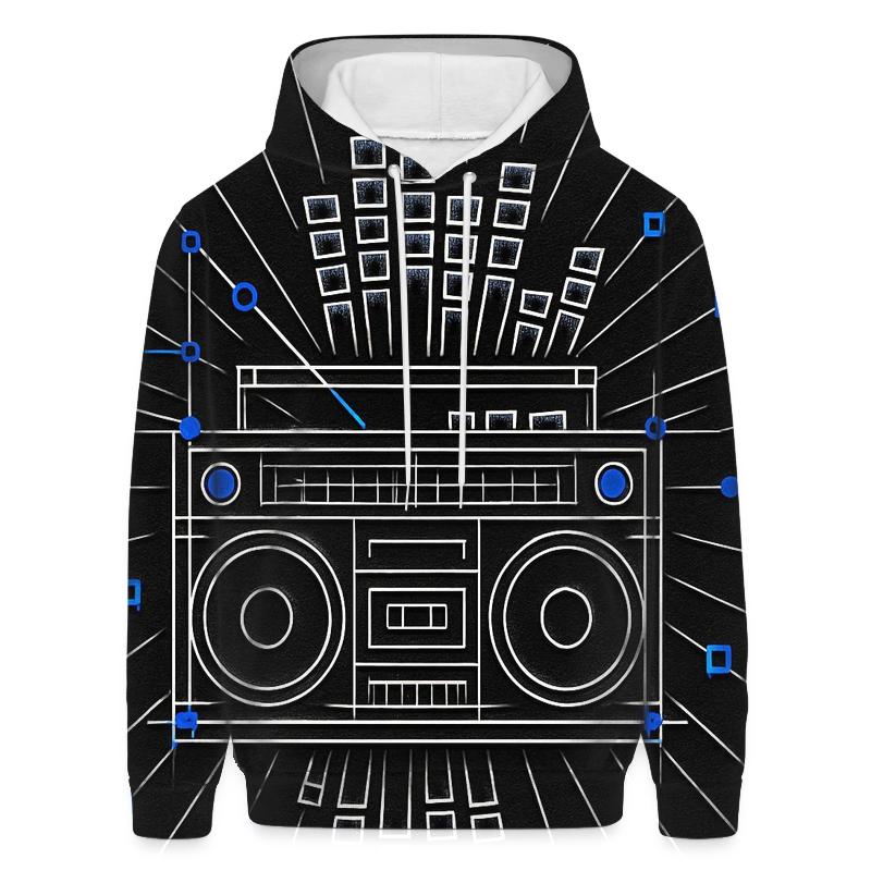 BoomBox Blueprint Burst designer hoodies