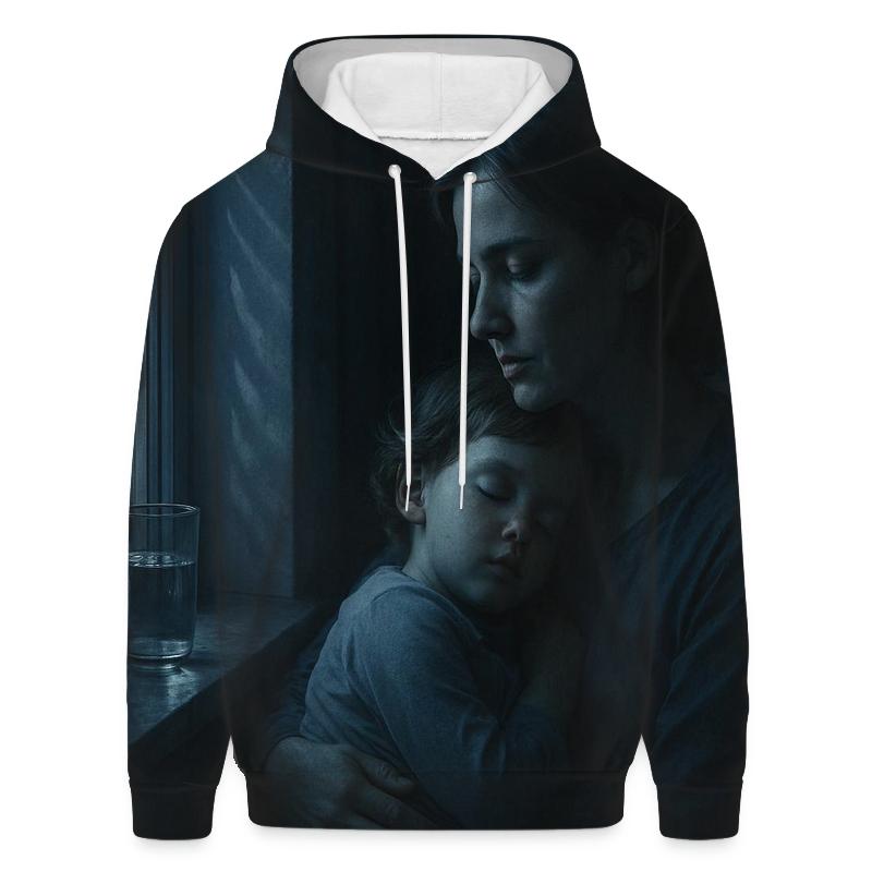 Her Patience Like Moonlight On Water printed hoodies