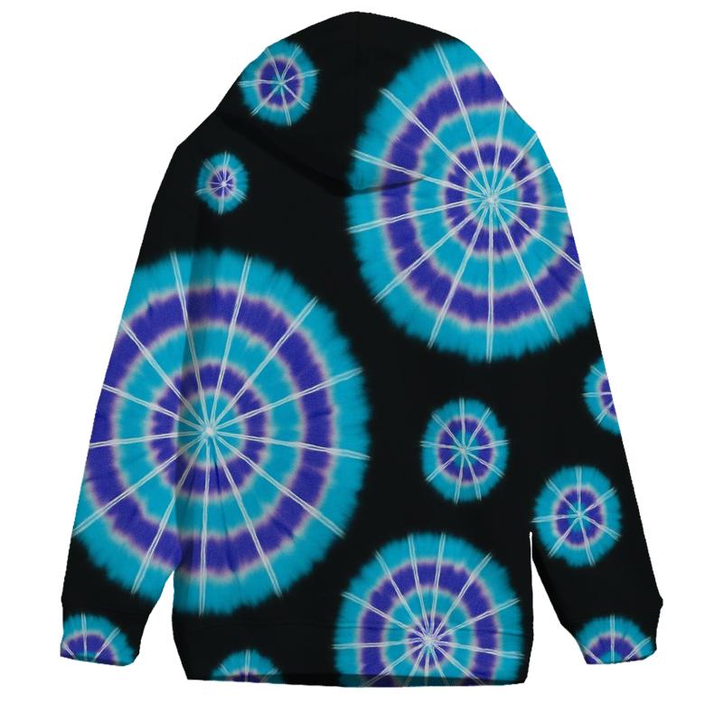 Kumo Comet Web Rosettes embroidered hoodies