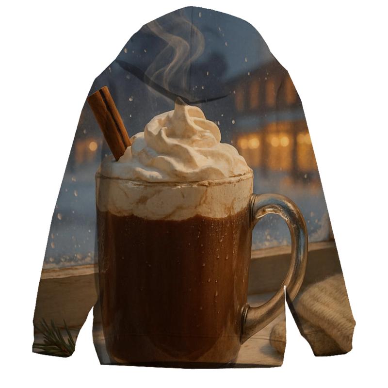 Hot Cocoa On The Winter Windowsill hoodie trends