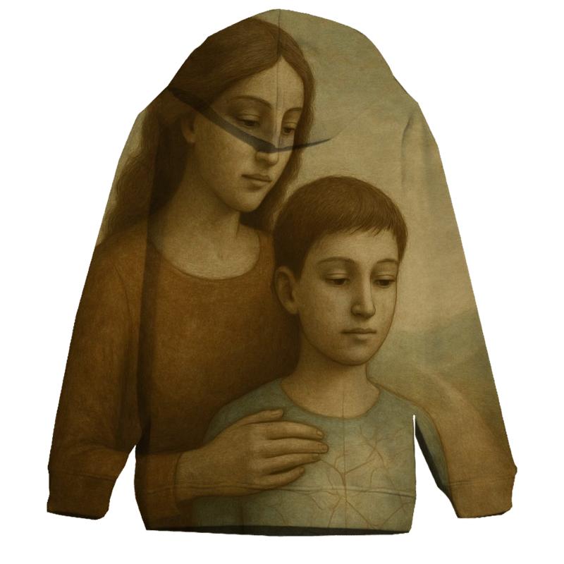 The Map She Drew In My Chest graphic hoodies