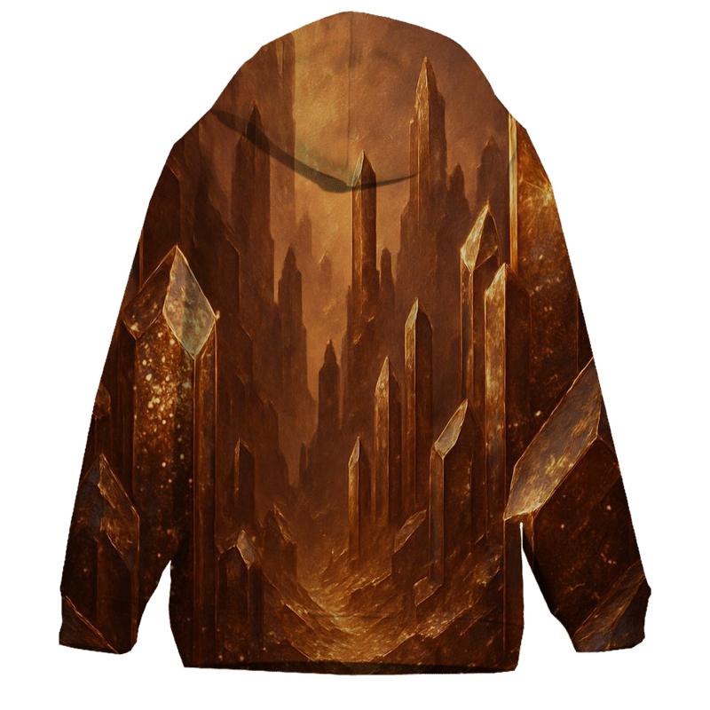 Copper Bronze Crystal Canyon hoodies fashion