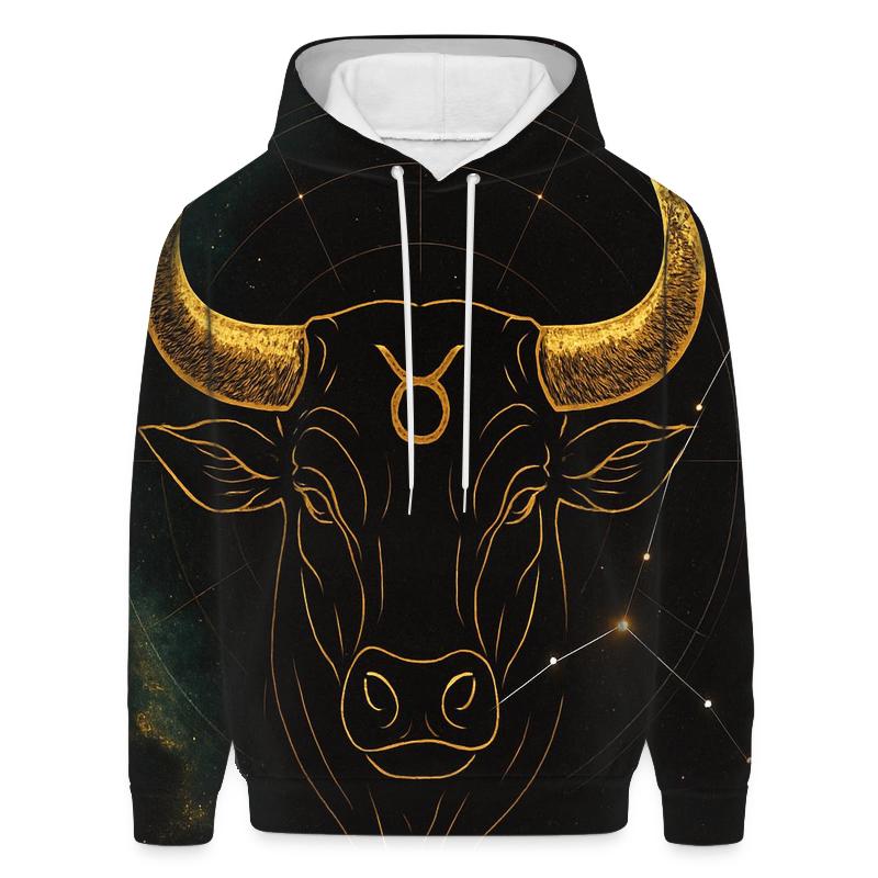Taurus Horns And Aldebaran Glow custom hoodies