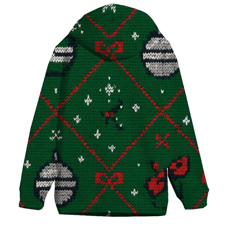 Ornament Satellite Lattice Design custom hoodies