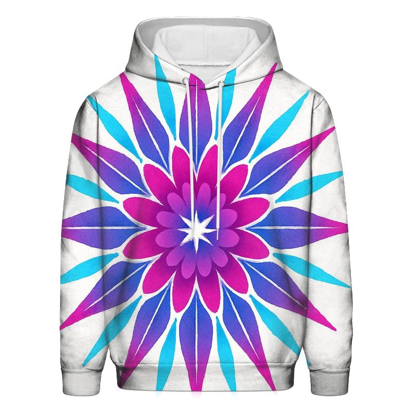 Mandala Pulsar Sunburst hoodie styles