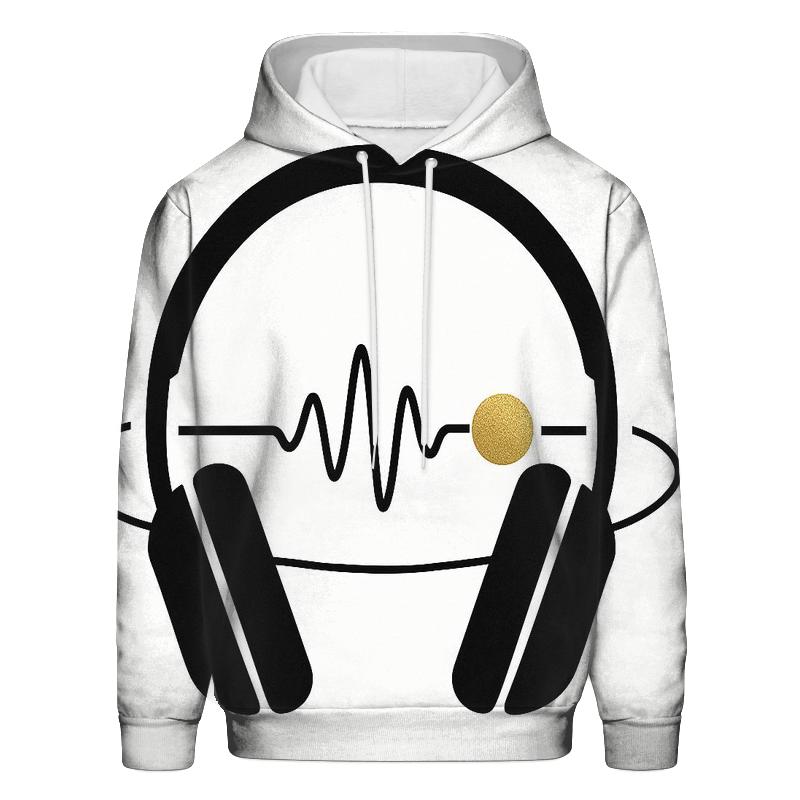 Headphone Orbit Minimal graphic hoodies