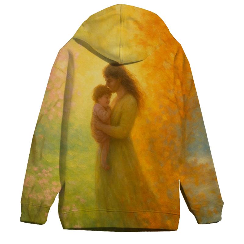 The Seasons She Carried So I Could Bloom printed hoodies