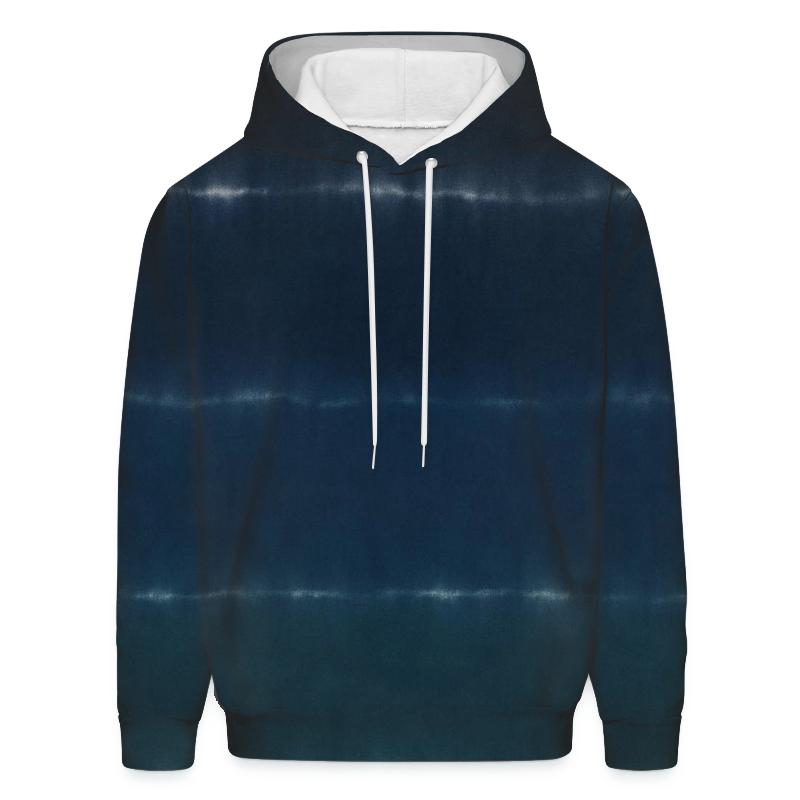 Horizon Stripes Deep Space Gradientless premium hoodies