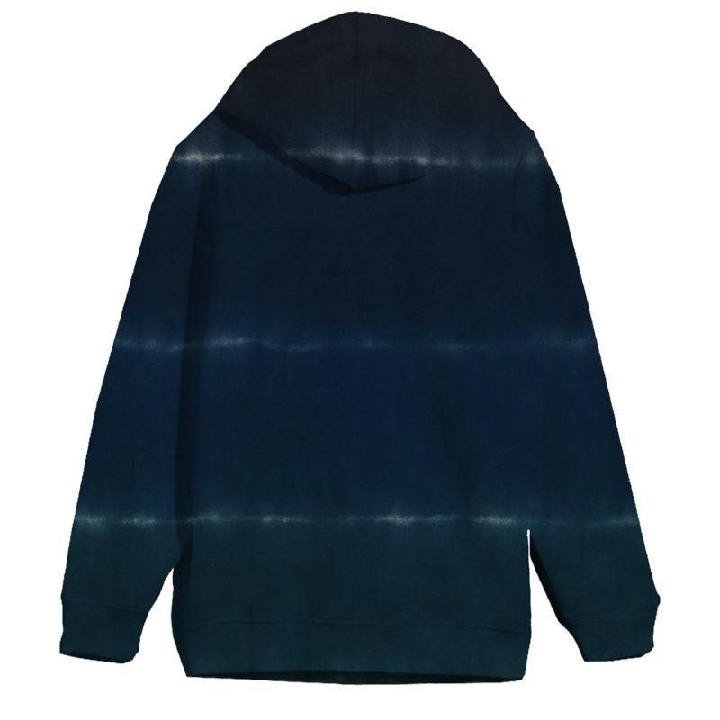 Horizon Stripes Deep Space Gradientless premium hoodies
