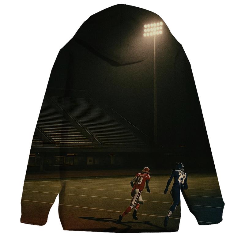 Deserted Night Stadium Rival Shadows printed hoodies