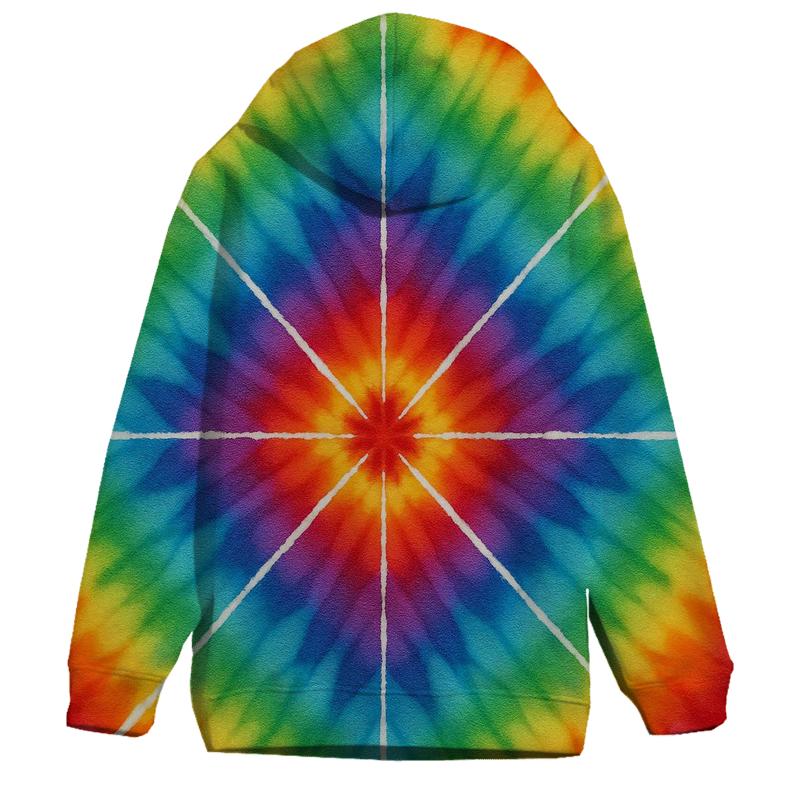 Galaxy Kaleidoscope Fold Mirror printed hoodies