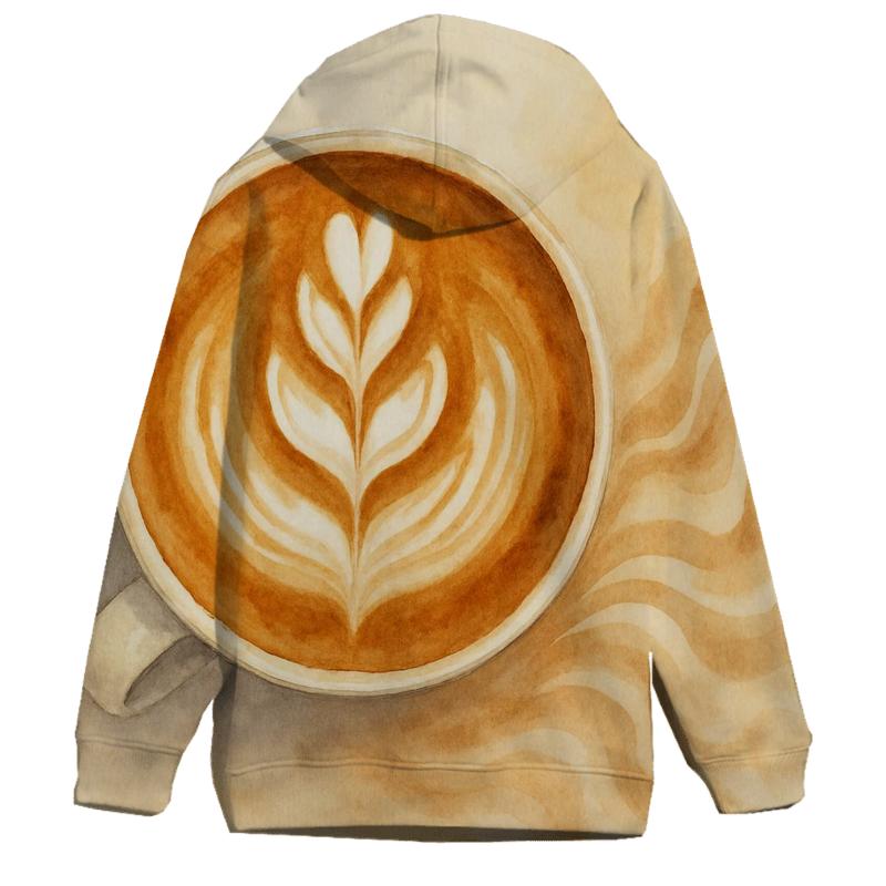 Latte Rosette Drift hoodie trends