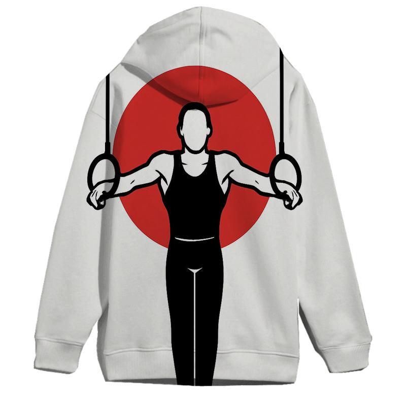 Ring Gymnastics Orbital Hold designer hoodies