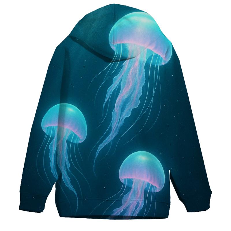 Holographic Jellyfish Ballet premium hoodies