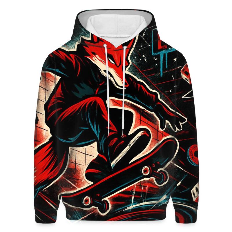 Subway Portal Skate Fox custom hoodies