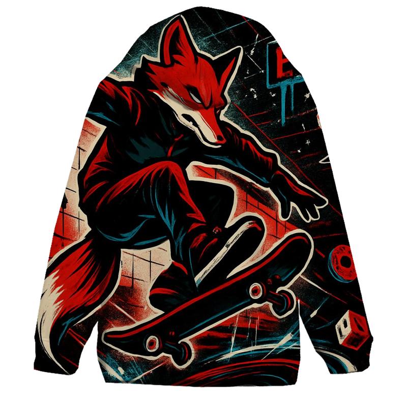 Subway Portal Skate Fox custom hoodies